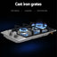 Devanti Gas Cooktop 30cm 2 Burner Silver