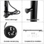 Devanti Heated Towel Rail with Timer Vertical Electric Heater Warmer Rack Black