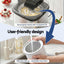 Devanti Ice Cream Maker Slushie Machine 2L Homemade Gelato Sorbet Sliver
