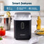 Devanti Ice Maker Portable Ice Machine Countertop Bullet Cube 12KG Black