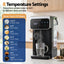 Devanti Instant Hot Water Dispenser 3L Heating Kettle 2400W Touch Control Water Black