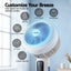 Devanti Pedestal Fan W/ Remote 3 Speed 12H Timer Height Adjustable Cooling Fan