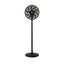 Devanti Pedestal Fan with Remote, 7 Speeds 3 Heights DC Motor, Black