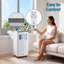Devanti Portable Air Conditioner 5000 BTU 3-in-1 with Remote Control