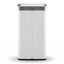 Devanti Rubbish Bin 70L Automatic Sensor Kitchen Bin, Slim Smart Garbage Can Touchless Rectangular with Liner Holder, Fully Closed Lid for Bedroom, Bathroom, Living Room, White