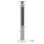 Devanti Tower Fan with Remote Control, 3 Speed 3 Mode 7.5h Timer, White