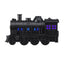 Devanti Train Aroma Diffuser Essential Oil Humidifier 300ml Smoke Ring LED Timer