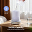 Devanti Ultrasonic Aroma Diffuser Aromatherapy 100ml LED Lights Iron Humidifier Forest