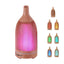 Devanti Ultrasonic Aroma Diffuser Aromatherapy 200ml LED Lights Iron Humidifier Forest Light wood grain