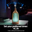 Devanti Ultrasonic Aroma Diffuser Aromatherapy 200ml LED Lights Iron Humidifier Forest Light wood grain