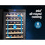 Devanti Wine Fridge Cooler 51 Bottles