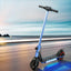 Electric Scooter 130W 16KM/H LED Light Folding Portable Riding Commuter Blue