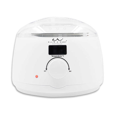Ellie & Ruby 500ml Automatic Wax Warmer Pot - Electronic Wax Heater White