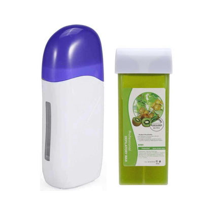 Ellie & Ruby Roll On Wax Heater Warmer with Cartridge Hair Removal Kit