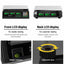 Emajin Scales Digital Kitchen 40KG Weighing Scales Platform Scales Black LCD
