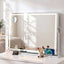 Embellir 100x70cm Makeup Mirror 360 degree Rotatable Vanity Mirror 10x magnifing