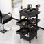Embellir 6-Tier Salon Trolley Cart on Wheels Barber Mobile Hairdressing Cart