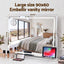 Embellir 90x60cm Makeup Mirror 360 degree Rotatable Vanity Mirror 10x magnifing