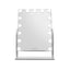 Embellir Makeup Mirror 40x50cm Hollywood Vanity with LED Light Rotation Tabletop