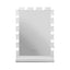 Embellir Makeup Mirror 43x61cm Hollywood Vanity with LED Light Tabletop White