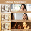 Embellir Makeup Mirror 58x46cm Hollywood Vanity with LED Light Tabletop Wall