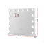 Embellir Makeup Mirror 60x52cm Hollywood Vanity with LED Light Tabletop White