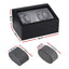 Embellir Watch Winder Automatic Double Watch Winder Box LED Black