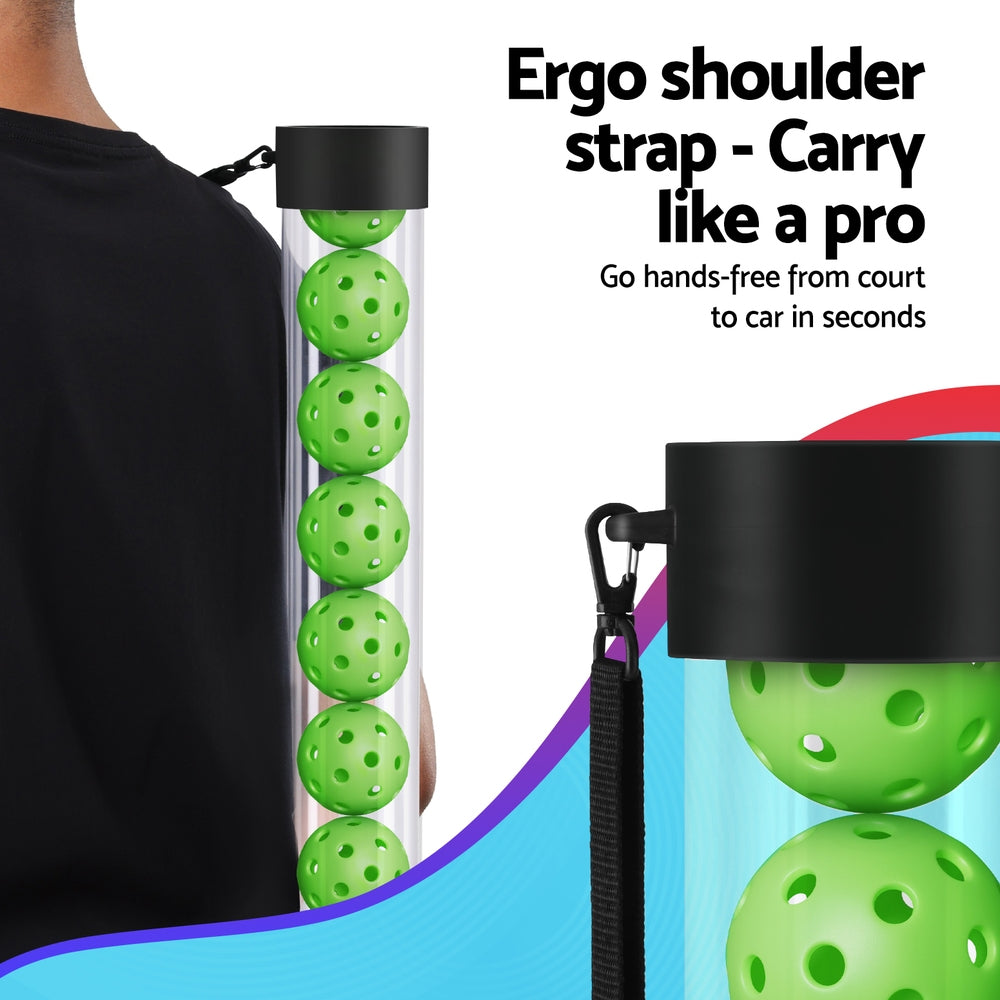 Everfit 12PC Pickleball Collector Set Multi-Ball Retriever Portable Storage Adjustable Strap