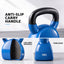 Everfit 16kg Kettlebell Cast Iron Weightlifting Bench Dumbbells Kettle Bell Blue