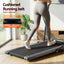 Everfit 2 in 1 Treadmill Electric Walking Pad Under Desk Home Gym Fitness 400mm Grey