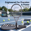 Everfit 27 Inch Tennis Racket Lightweight Racquet for Beginner Adult Players Black