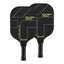 Everfit 2PCS Pickleball Paddles Set Outdoor Pickle Balls Rackets with Cover Bag Training