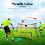 Everfit 2.1m Football Soccer Net Portable Goal Net Rebounder Sports Training Yellow