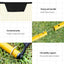 Everfit 2.1m Football Soccer Net Portable Goal Net Rebounder Sports Training Yellow