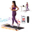 Everfit 3 in 1 Treadmill Electric Walking Pad Incline Under Desk Home Gym 380mm Pink
