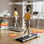 Everfit 3 in 1 Walking Pad Treadmill 12% Incline Foldable Under Desk Treadmills for Home Gym With 38cm Wide Belt White