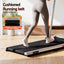 Everfit 3 in 1 Walking Pad Treadmill 12% Incline Under Desk Foldable for Home With 38cm Belt Silver