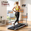 Everfit 3 in 1 Walking Pad Treadmill 12% Incline Under Desk Foldable for Home With 38cm Belt Silver