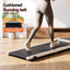 Everfit 3 in 1 Walking Pad Treadmill 12% Incline Under Desk Treadmills for Home Gym 40cmBelt Beige