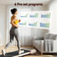 Everfit 3 in 1 Walking Pad Treadmill 12% Incline Under Desk Treadmills for Home Gym 40cmBelt Beige