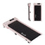 Everfit 3 in 1 Walking Pad Treadmill 12% Incline Under Desk Treadmills for Home Gym With 38cm Wide Belt Pink