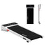 Everfit 3 in 1 Walking Pad Treadmill 20% Auto Incline Under Desk Treadmills for Home Gym With 40cm Wide Belt White