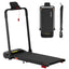 Everfit 3 in1 Treadmill Electric Walking Pad with Incline Foldable for Home Gym Black