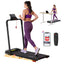 Everfit 3 in1 Treadmill Electric Walking Pad with Incline Foldable for Home Gym Black