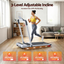 Everfit 3 in1 Treadmill Electric Walking Pad with Incline Foldable for Home Gym Silver