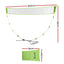 Everfit 3M Badminton Tennis Net Portable Volleyball Kit Yellow