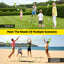 Everfit 3M Badminton Tennis Net Portable Volleyball Kit Yellow