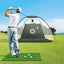 Everfit 3M Golf Practice Net And Training Mat Set Driving Target Green