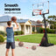 Everfit 3.05M Basketball Hoop Stand System Portable Height Adjustable Net Ring