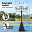 Everfit 3.05M Basketball Hoop Stand System Portable Height Adjustable Net Ring